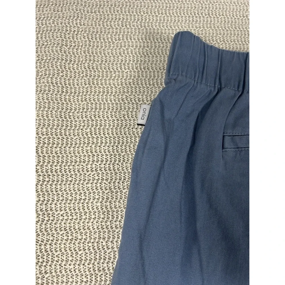 Onia Men's Garment Dye Elasticated Waist Chino Pants In Blue NWT Size XL